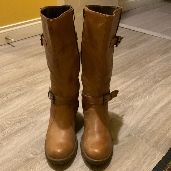 Tan Leather boot, size 39 - Picture 5 of 11